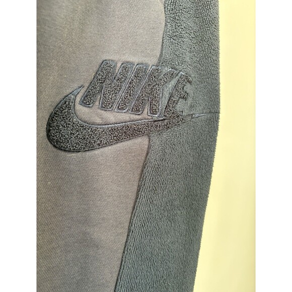 Women's Nike Fleece Joggers Black w/ Velour Accents, X-Large - Picture 2 of 8